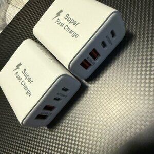 USB C Charger Block 40W - 2Pack 4-Port Type C Fast Charging Blocks